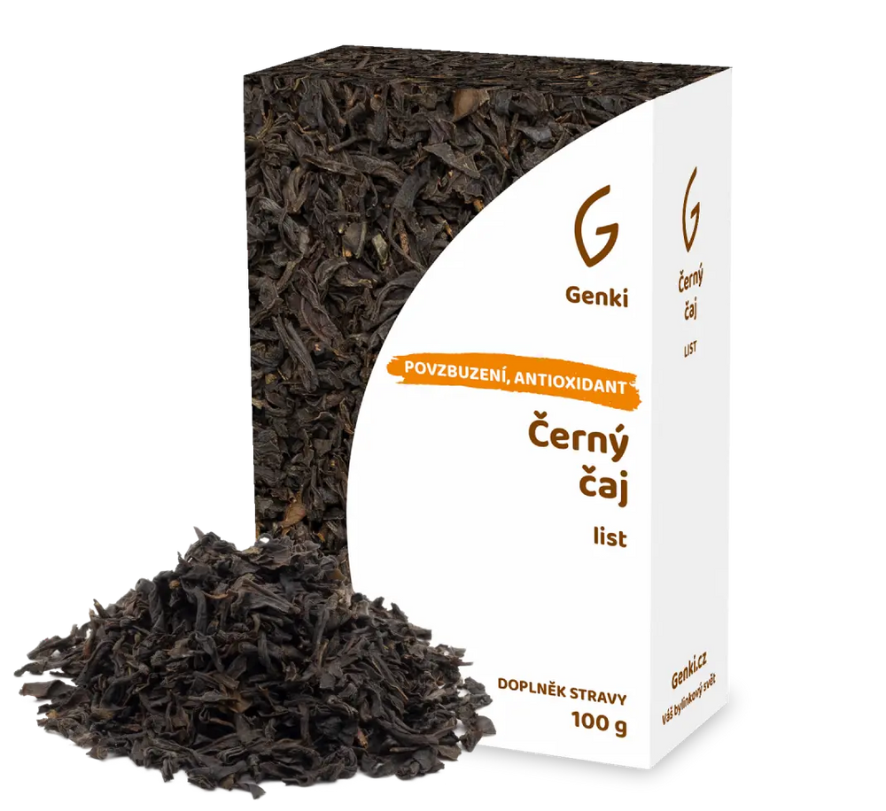 Černý čaj - list