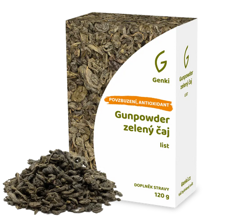 Gunpowder zelený čaj - list