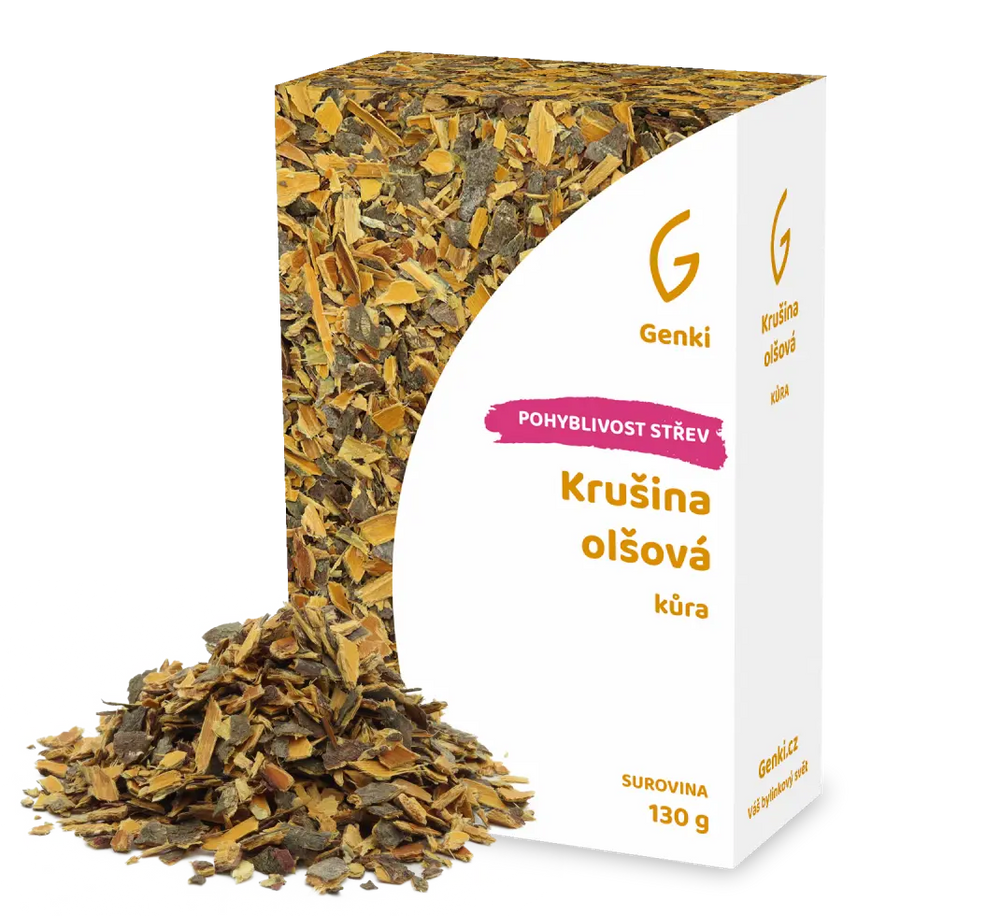 Krušina olšová- kůra