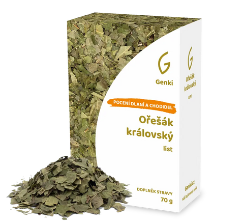 Ořešák královský - list