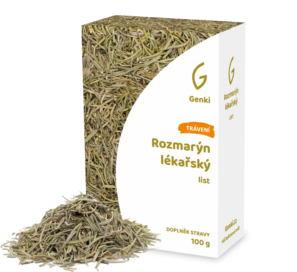 Rozmarýn lékařský - list