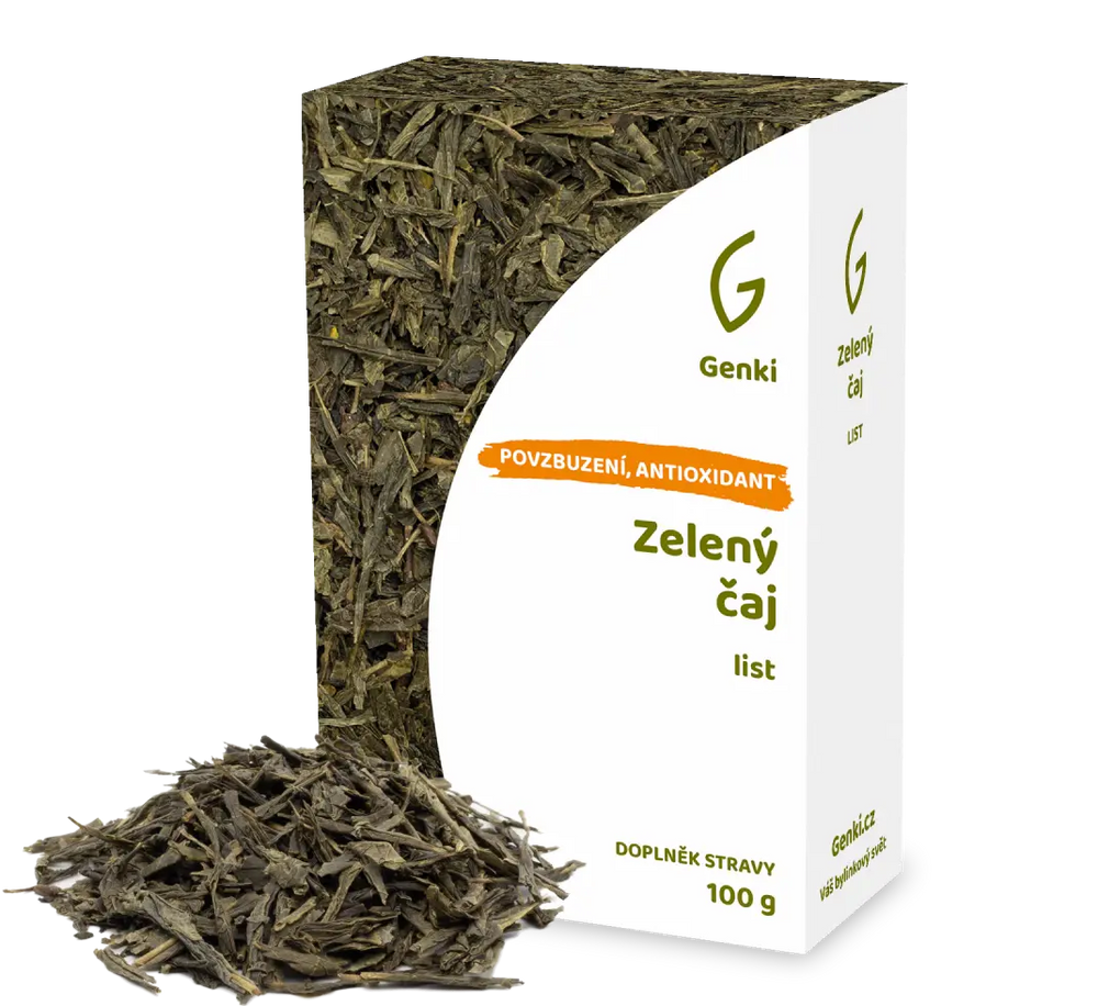Zelený čaj - list