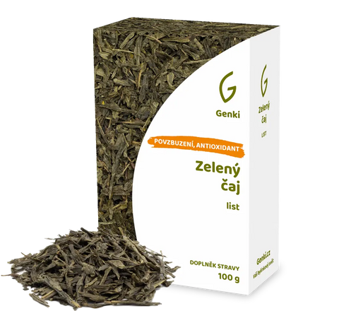 Zelený čaj - list