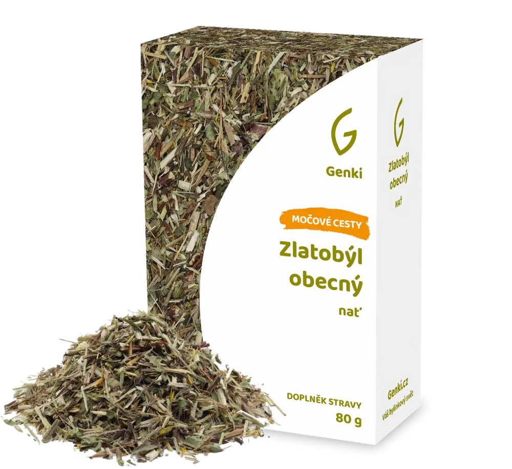 Zlatobýl obecný - nať