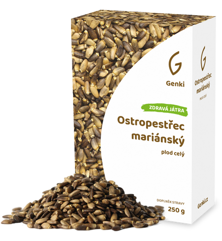 Ostropestřec mariánský - plod celý