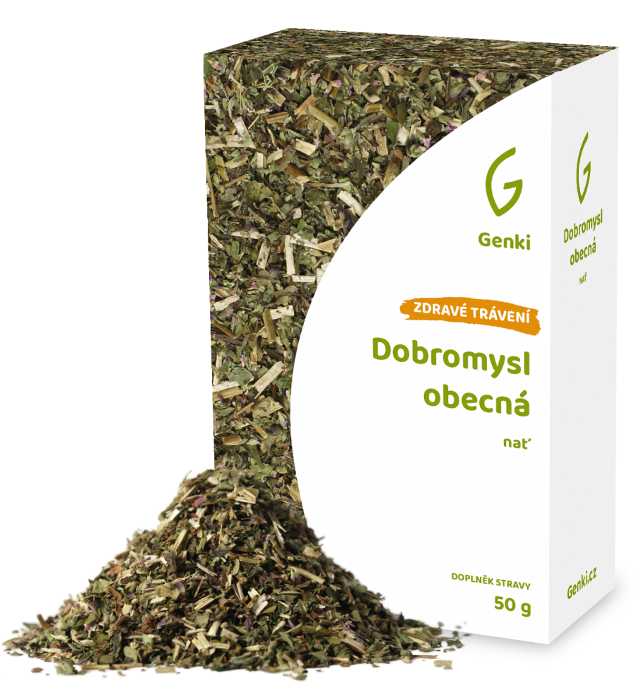 Dobromysl obecná - nať