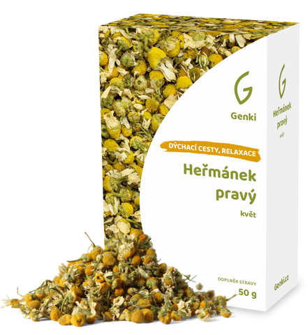 Heřmánek pravý - květ