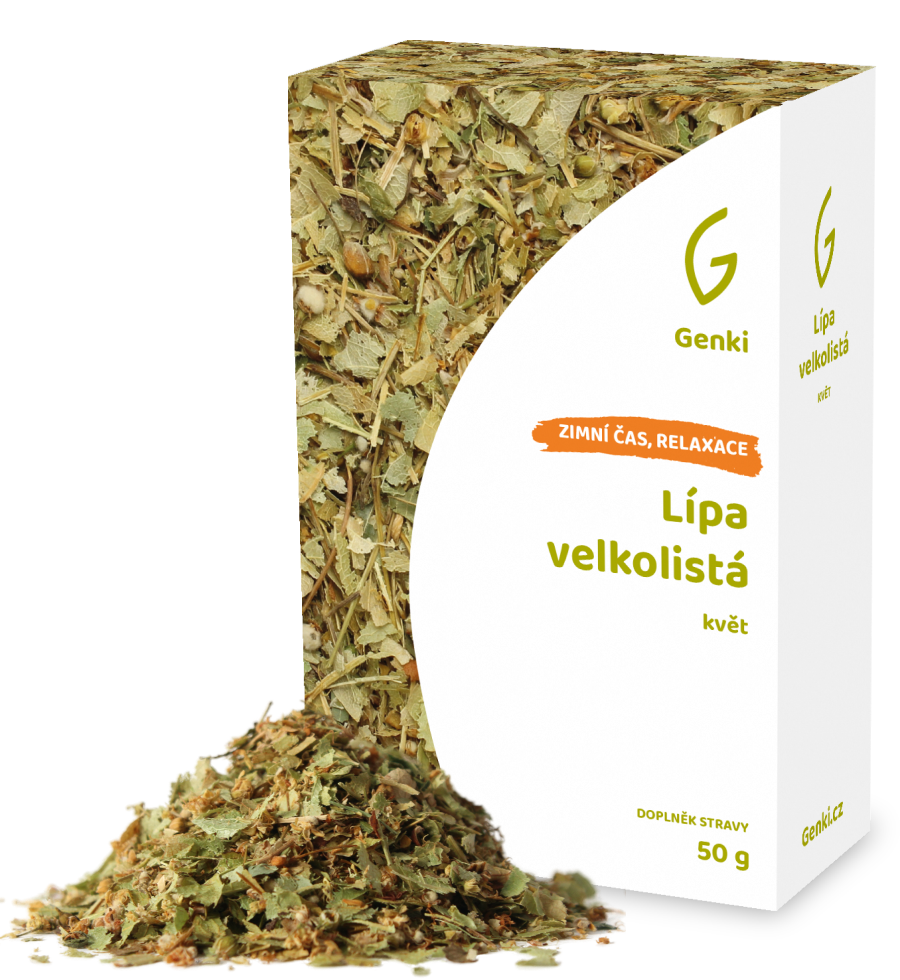 Lípa velkolistá - květ