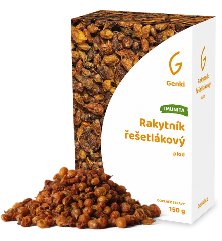 Rakytník řešetlákový - plod