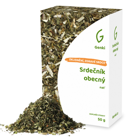 Srdečník obecný - nať